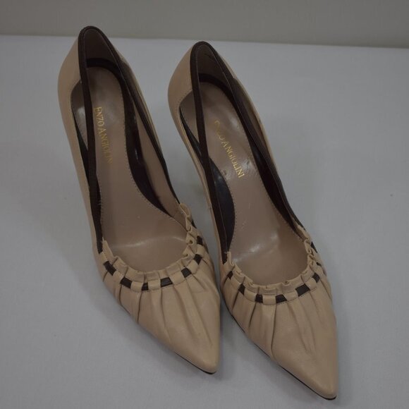 ENZO ANGIOLINE leather upper SHOES‎ SZ 8M - Picture 2 of 8